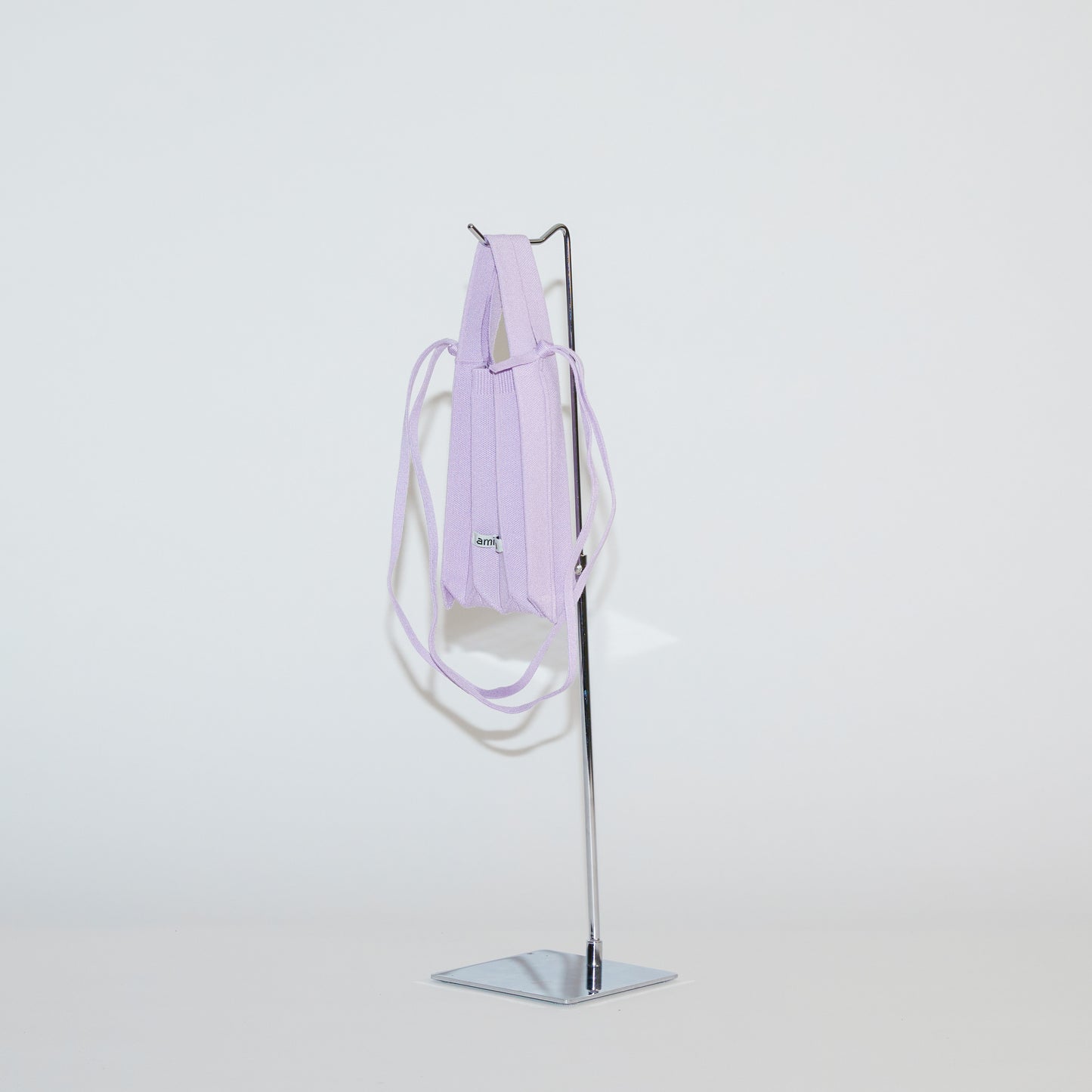 PLEATS PHONE POUCH-LAVENDER