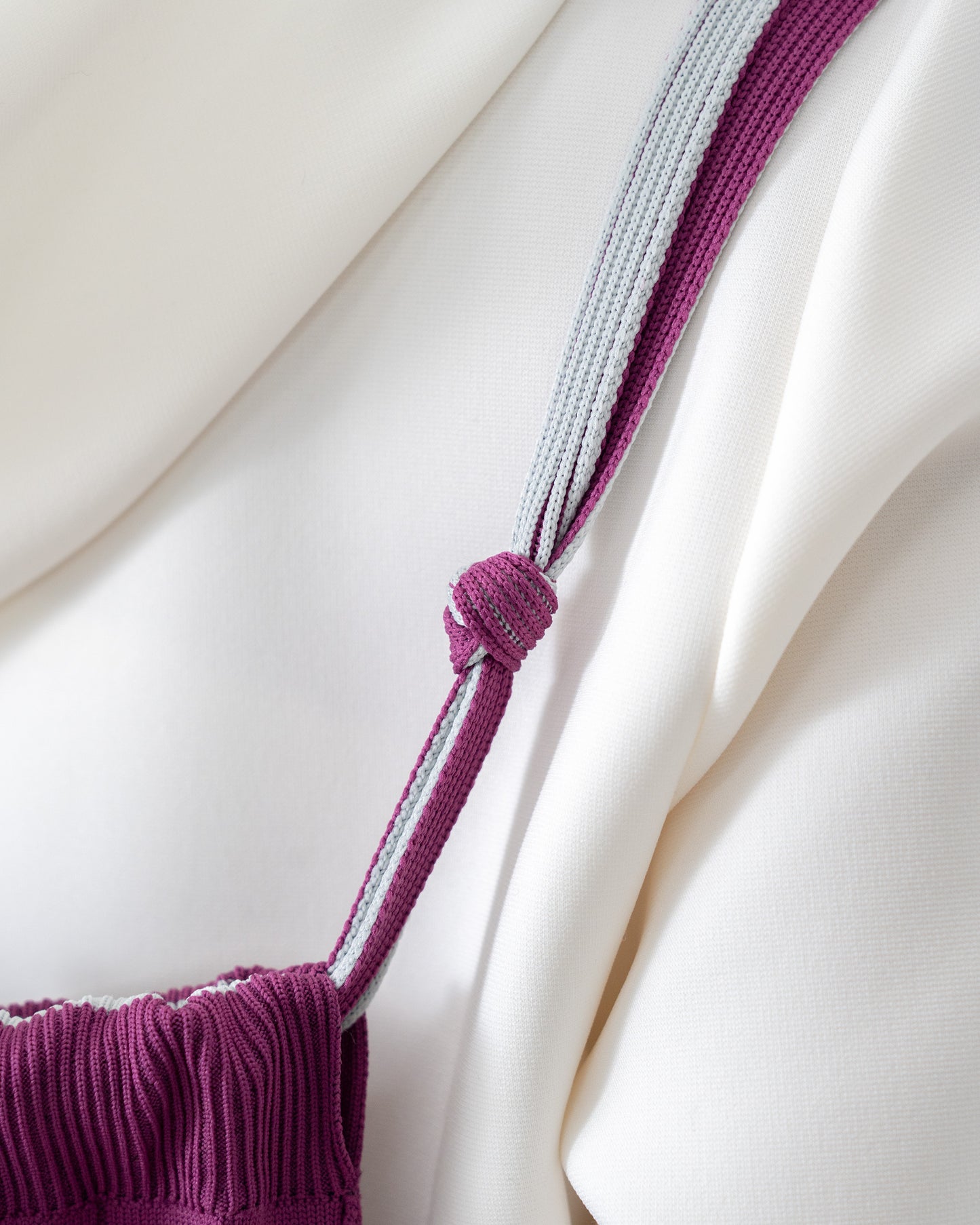 PLEATS BACKPACK-GRAPE