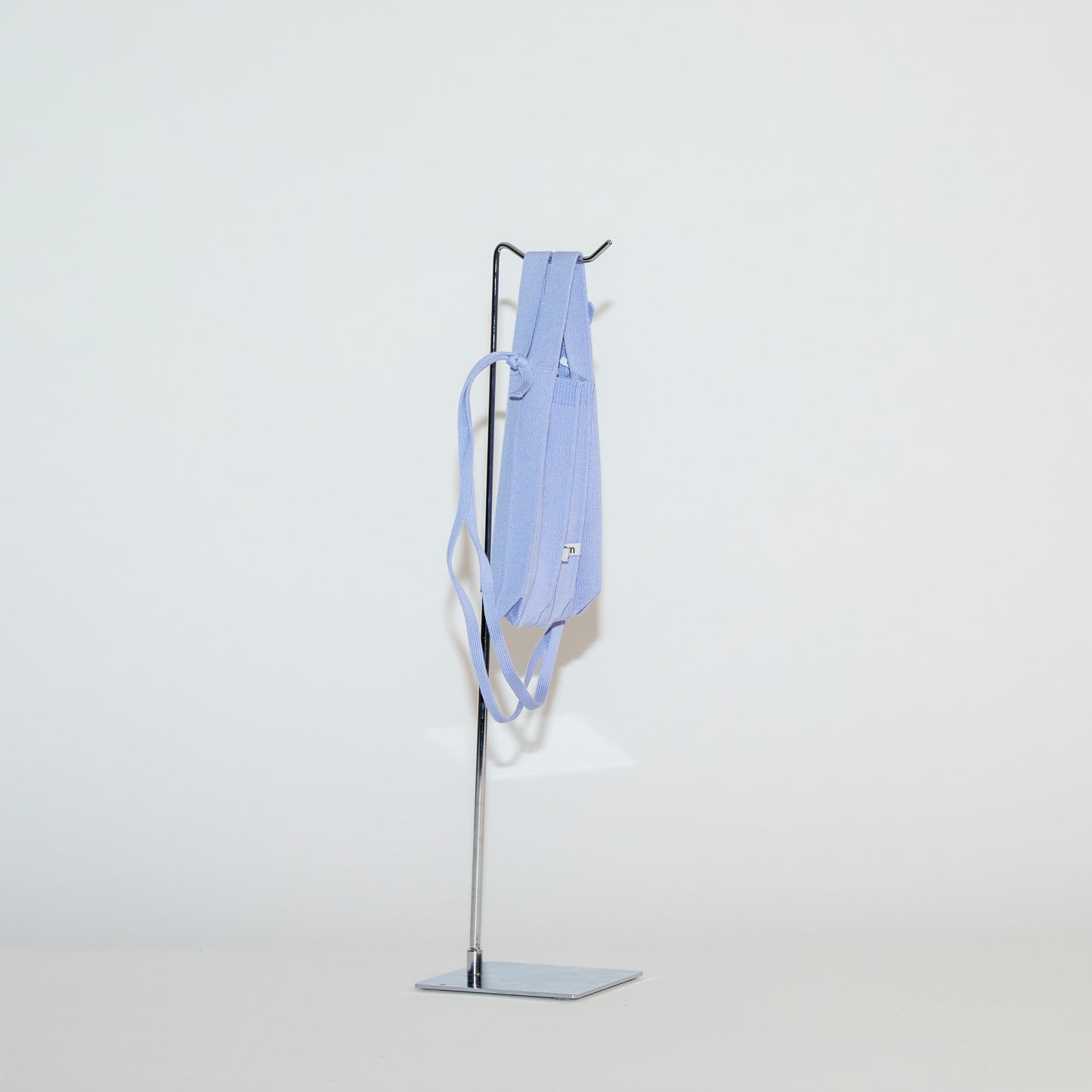 PLEATS PHONE POUCH-SAXE BLUE