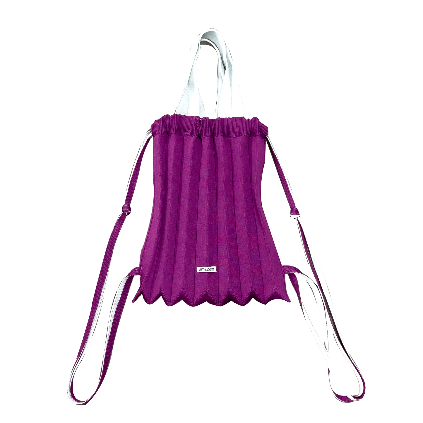 PLEATS BACKPACK-GRAPE