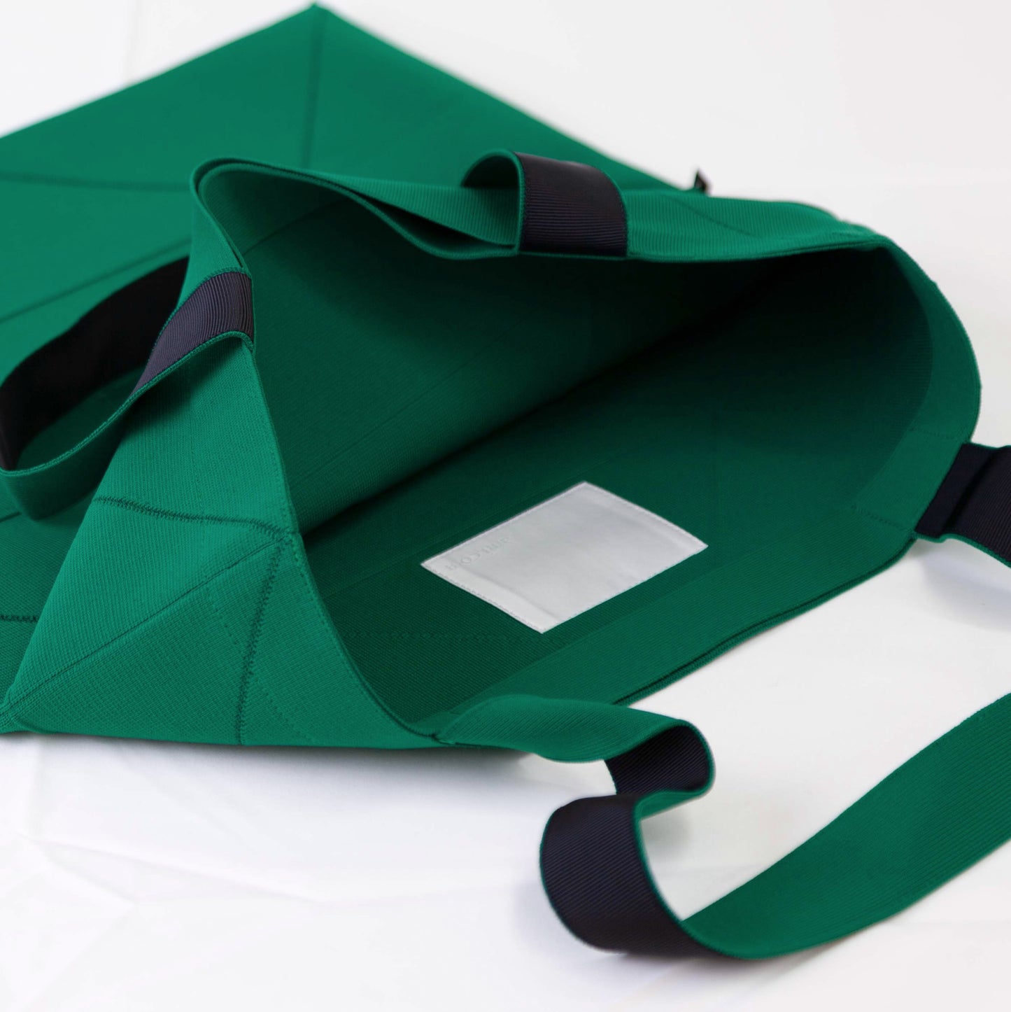 ORIGAMI KNIT BAG-Green