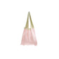 SPANGLE MINI PLEATS KNIT BAG-LIGHT PINK