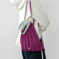 PLEATS BACKPACK-GRAPE