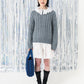 GLITTER ORIGAMI PLEATS-SAPPHIRE