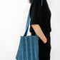 ORIGAMI PLEATS-DENIM BLUE