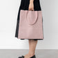 ORIGAMI KNIT BAG-SPARK PINK