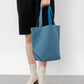 ORIGAMI KNIT BAG-DENIM BLUE