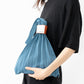 PLEATS KNIT BAG-Denim Blue