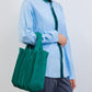 ORIGAMI PLEATS-GREEN