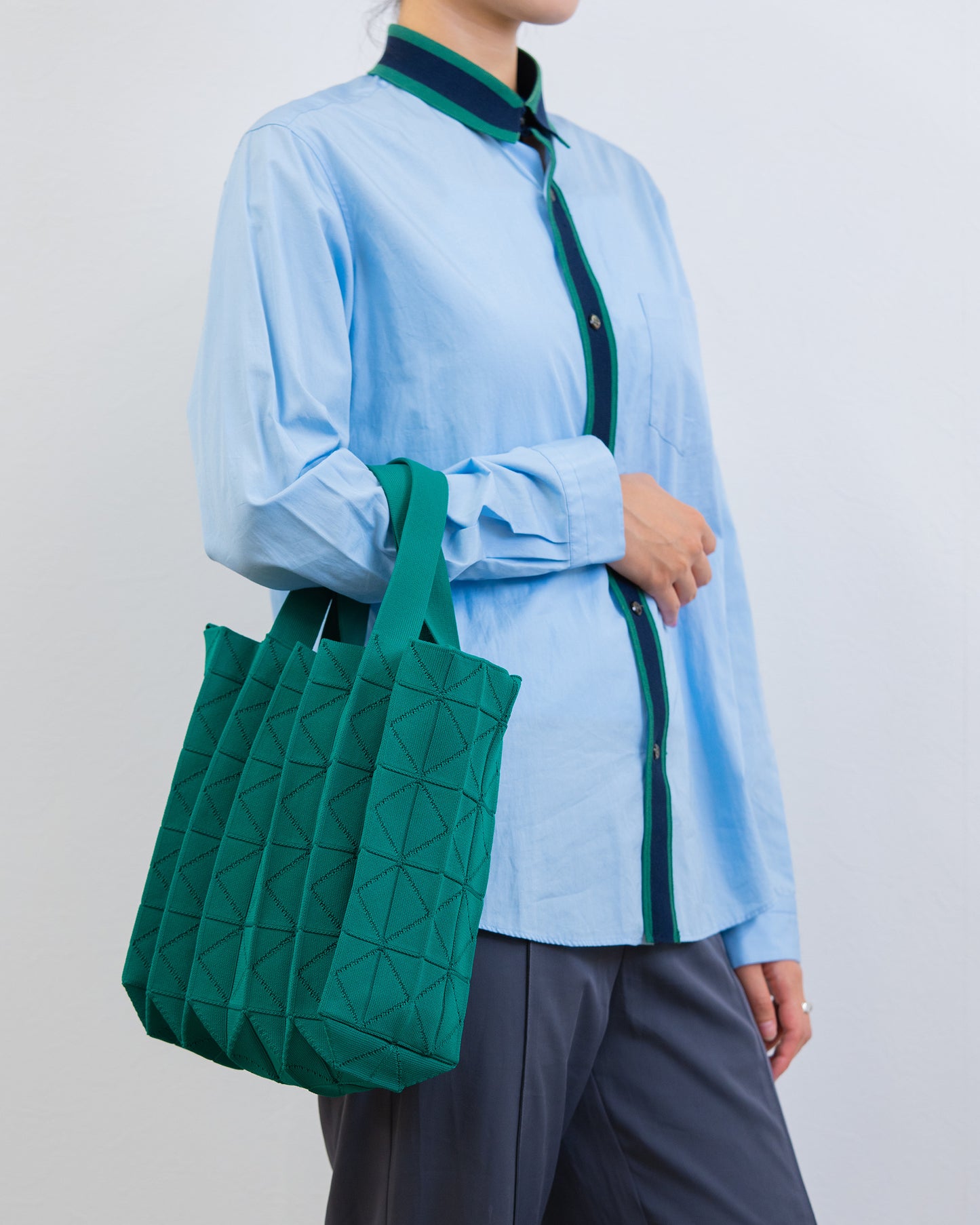 ORIGAMI PLEATS-GREEN