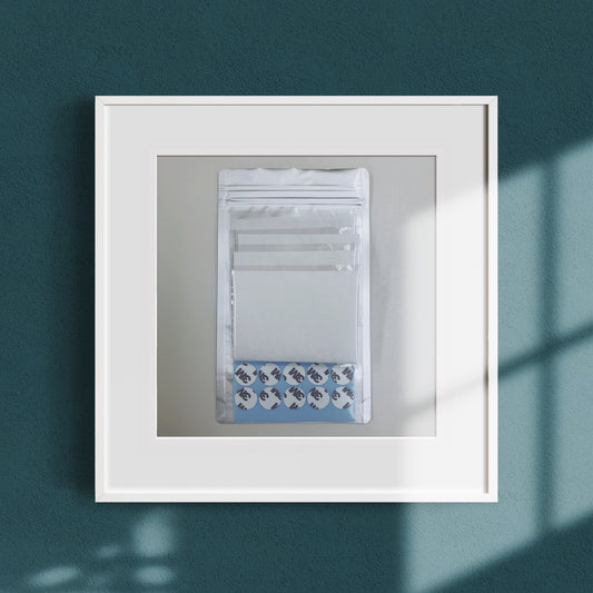SILK MASK FILTER WITH DOUBLE-SIDED TAPE