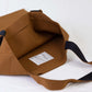 ORIGAMI KNIT BAG-CAMEL