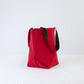 ORIGAMI KNIT BAG-RED