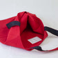 ORIGAMI KNIT BAG-RED